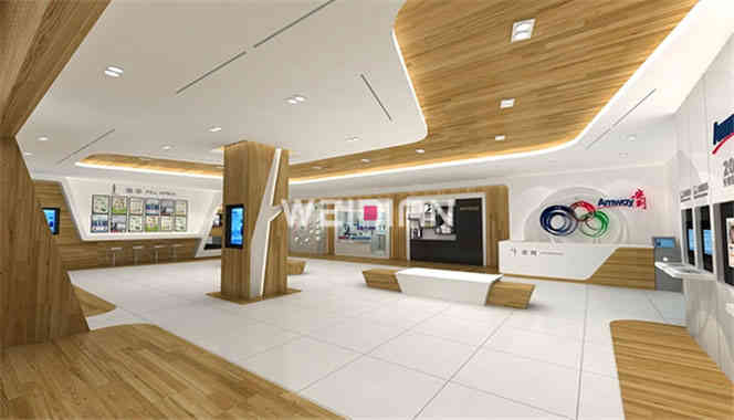 安利企業(yè)展廳設計方案